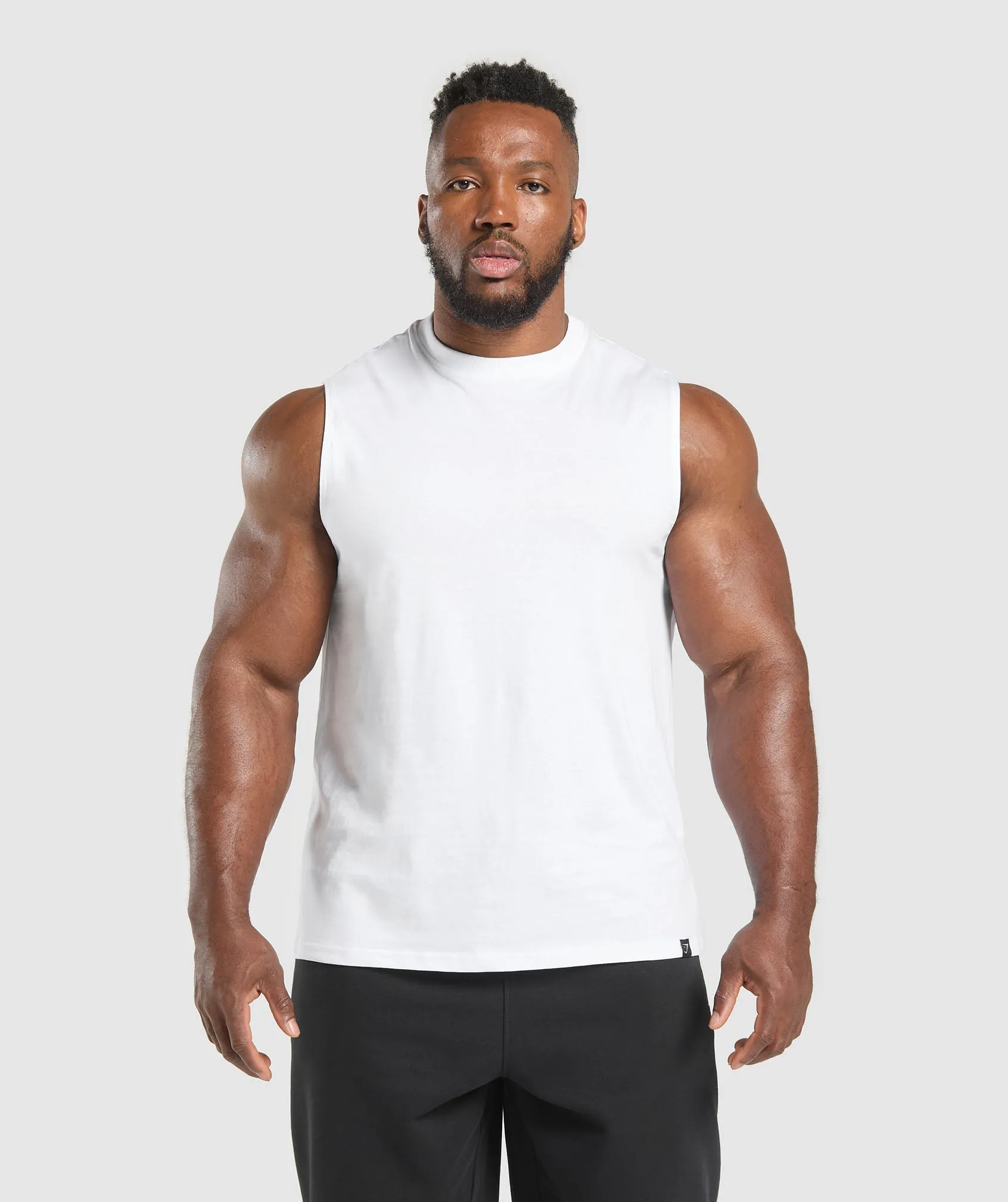 Gymshark Everyday Tank 2 Pack - White/Black sold by Gymshark product image thumbnail 5