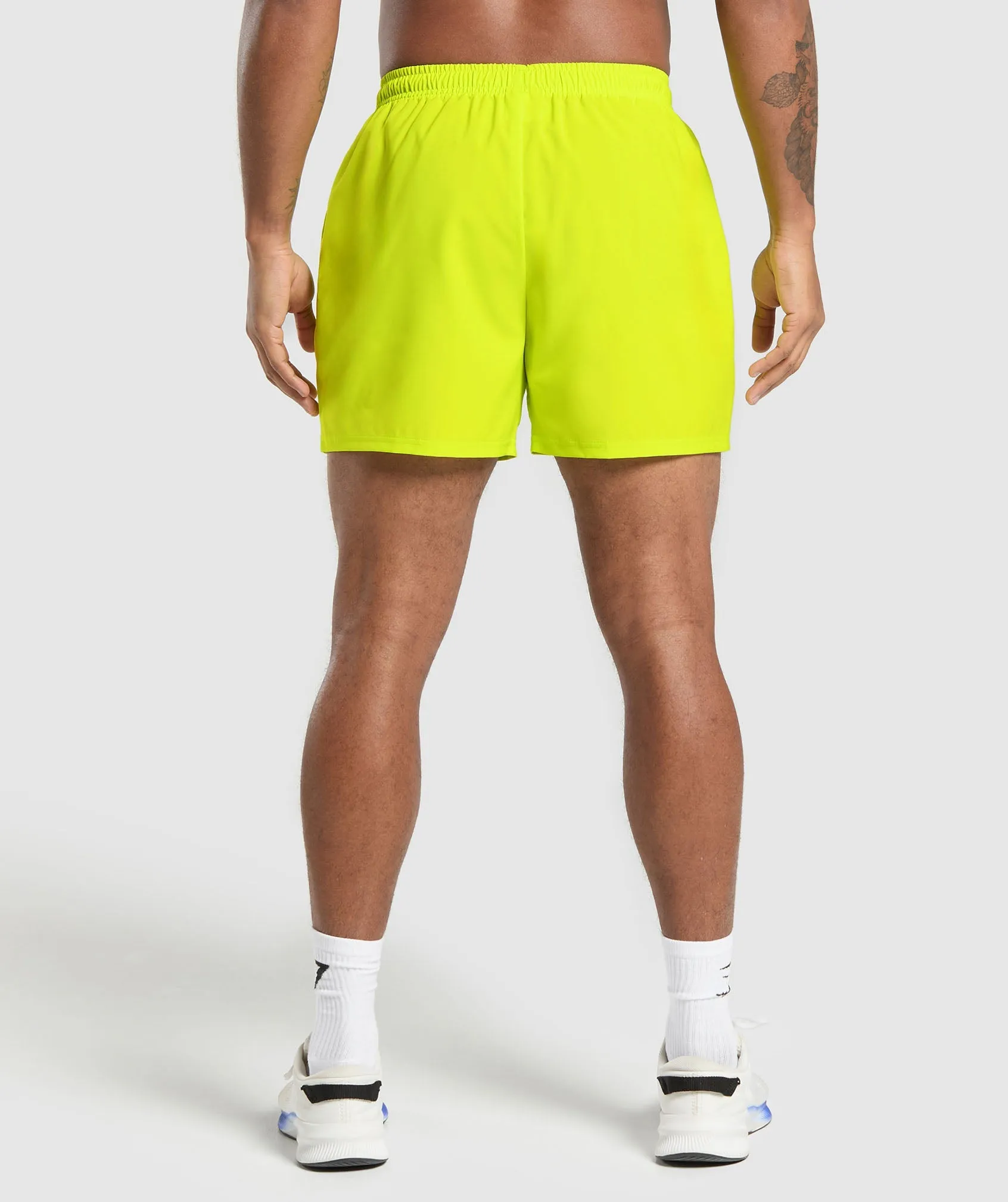 Gymshark Arrival 5" Shorts - Shock Green sold by Gymshark product image thumbnail 2
