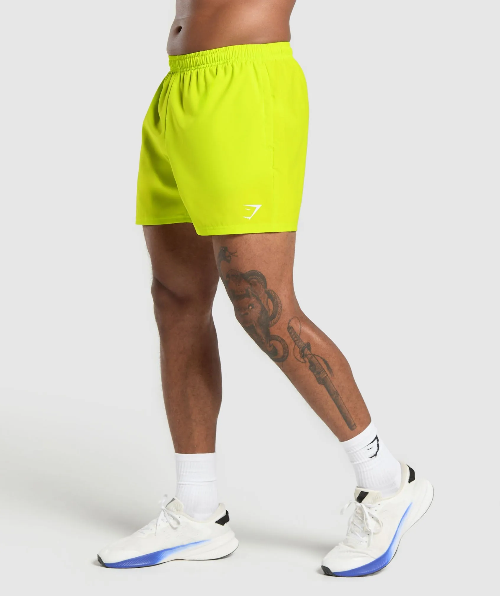 Gymshark Arrival 5" Shorts - Shock Green sold by Gymshark product image thumbnail 4