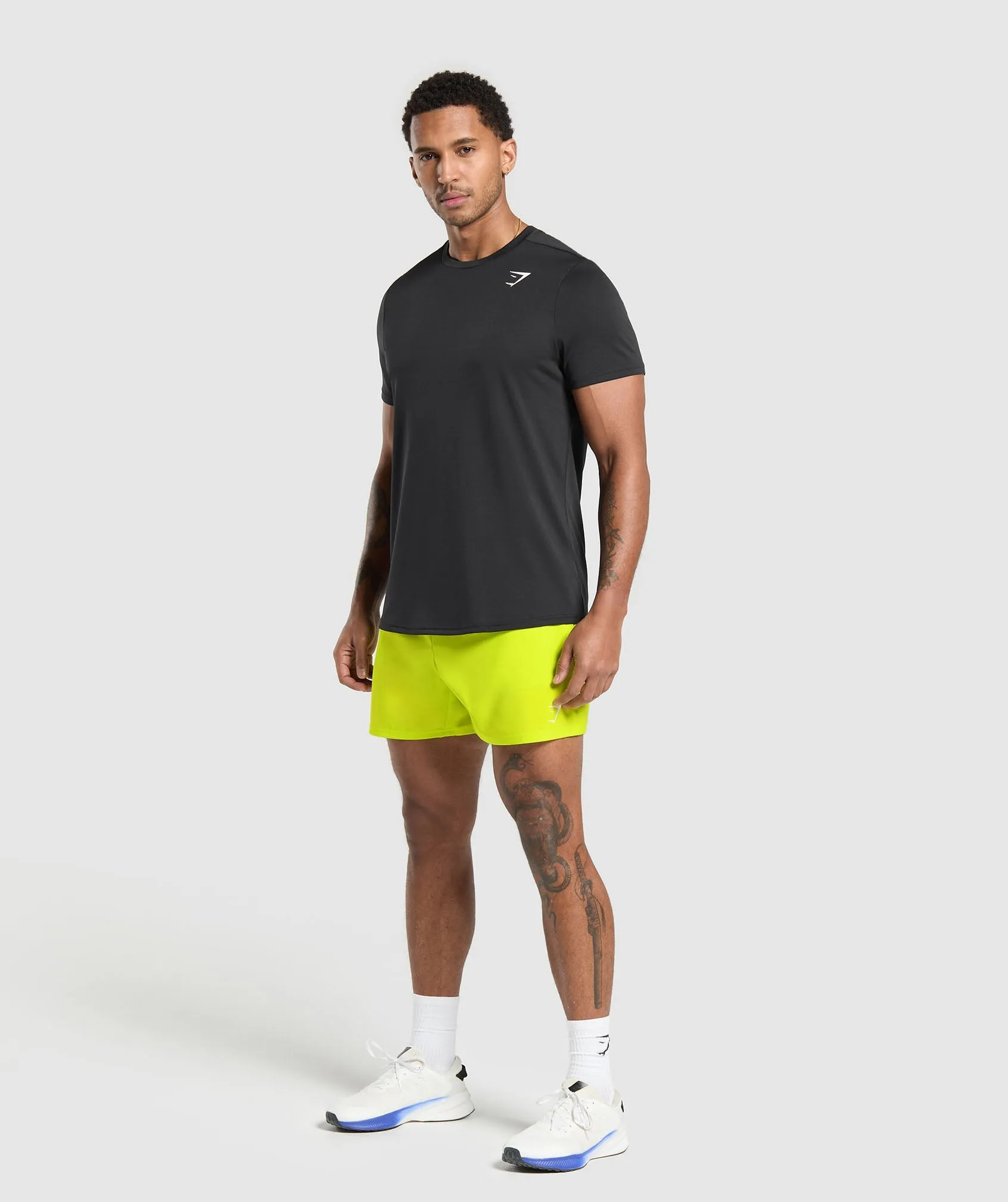 Gymshark Arrival 5" Shorts - Shock Green sold by Gymshark product image thumbnail 3