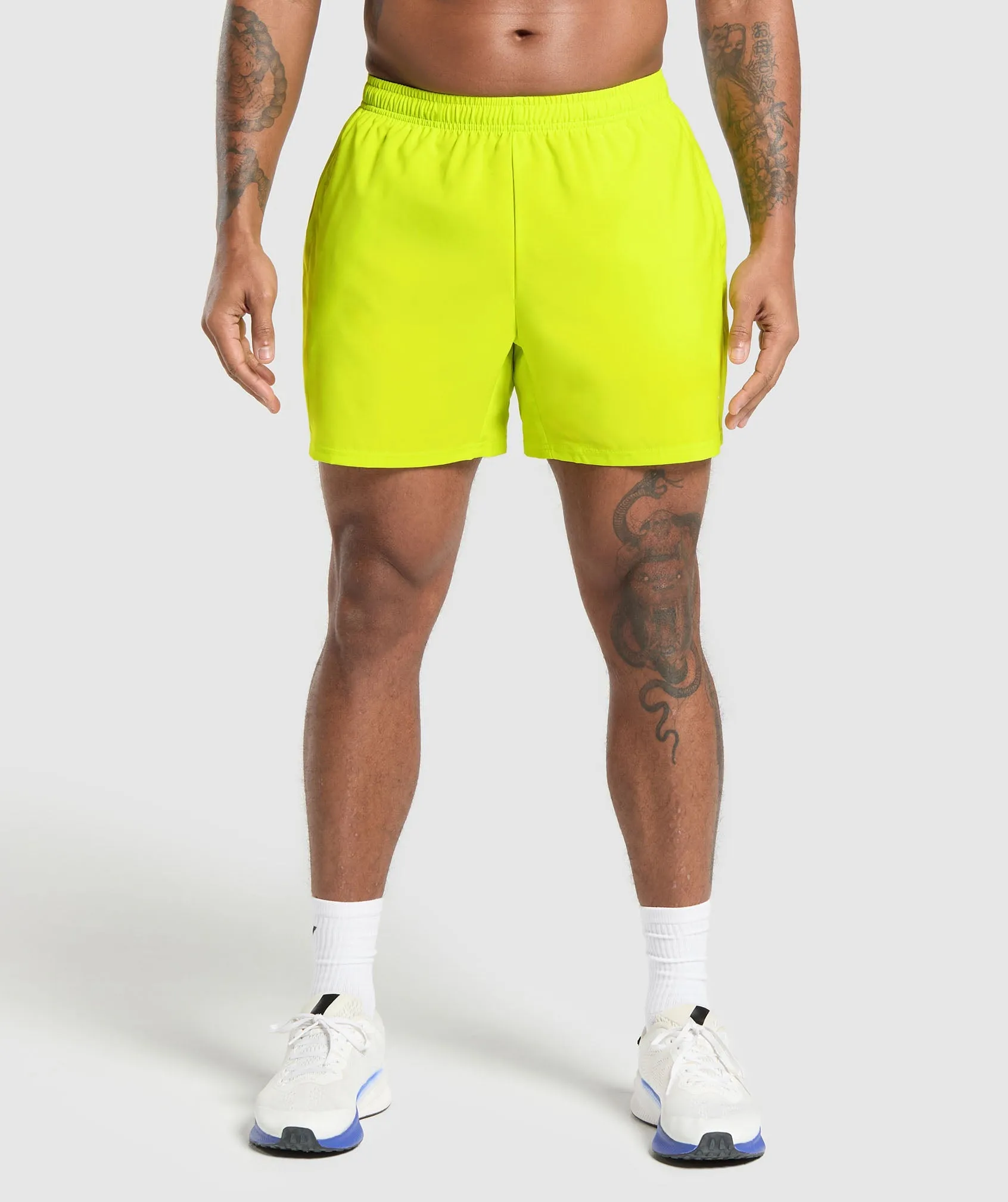 Gymshark Arrival 5" Shorts - Shock Green sold by Gymshark
