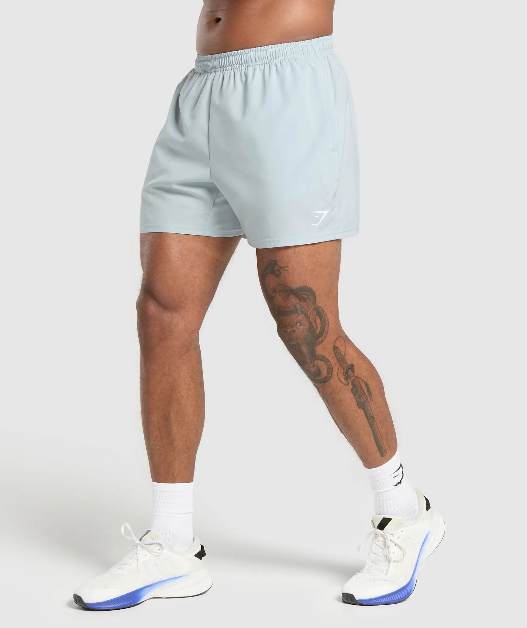 Gymshark Arrival 5" Shorts - Cool Blue sold by Gymshark product image thumbnail 4
