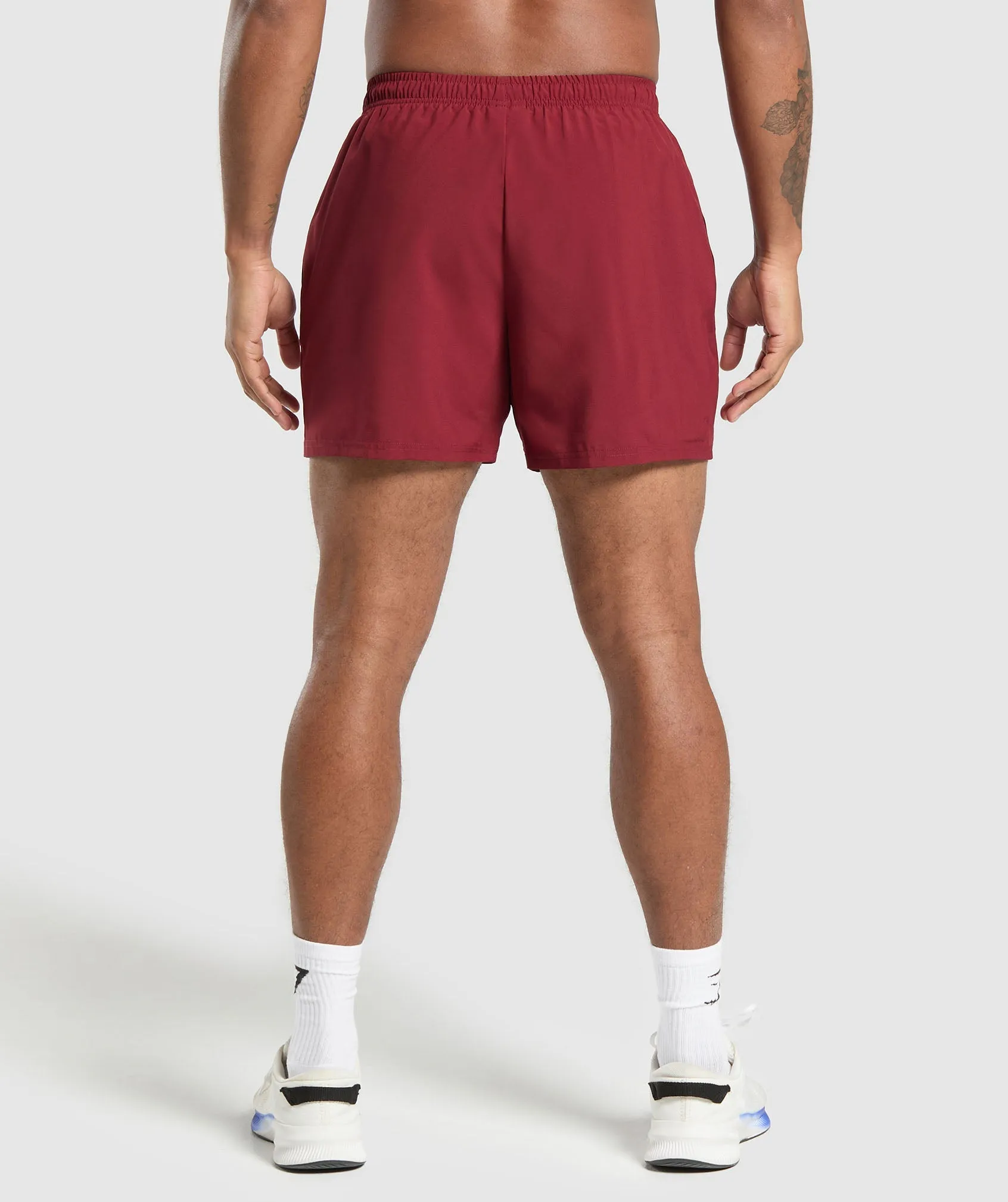 Gymshark Arrival 5" Shorts - Sets Red sold by Gymshark product image thumbnail 2