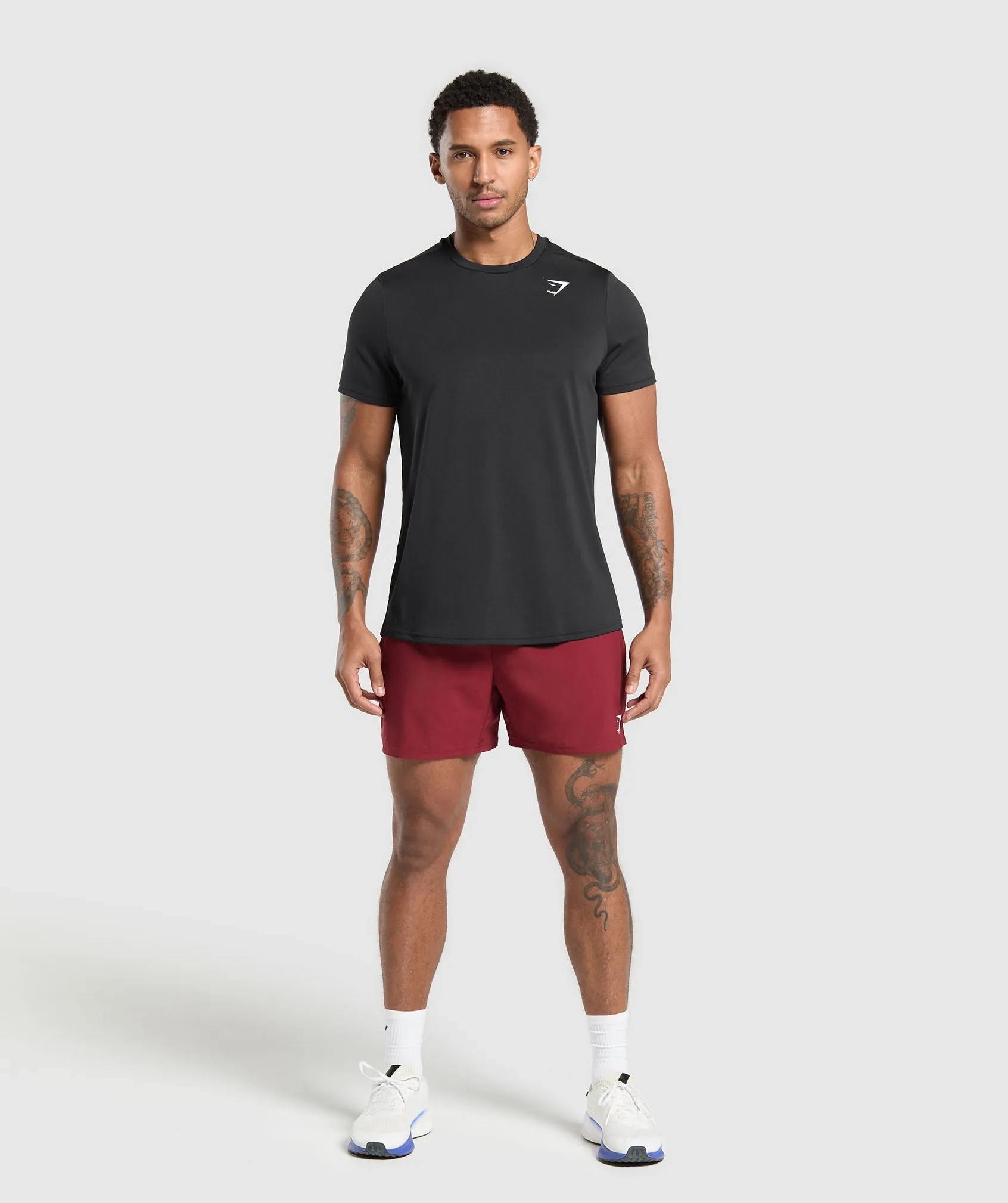 Gymshark Arrival 5" Shorts - Sets Red sold by Gymshark product image thumbnail 3