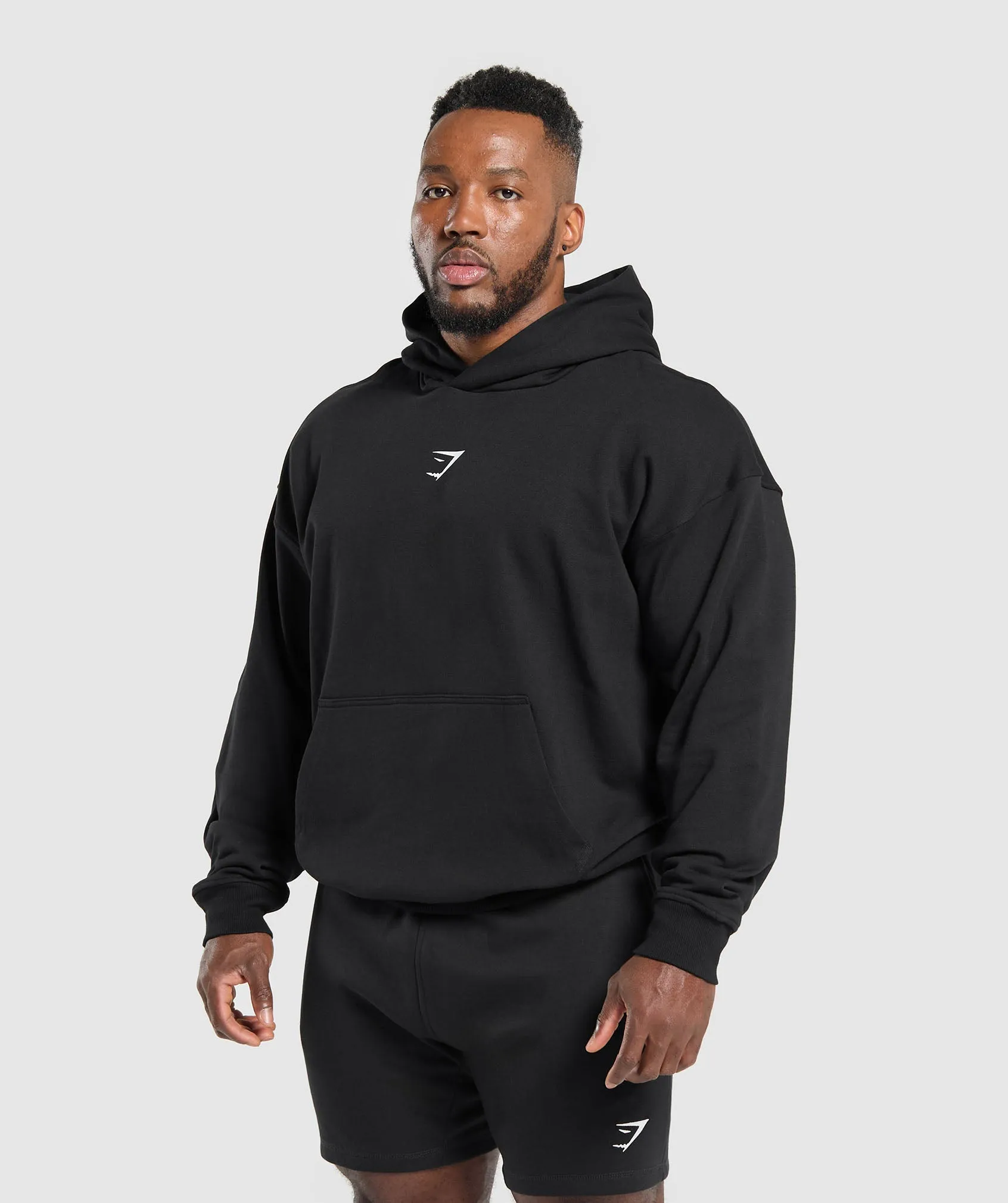 Gymshark Athletic Department Hoodie - Black sold by Gymshark product image thumbnail 3