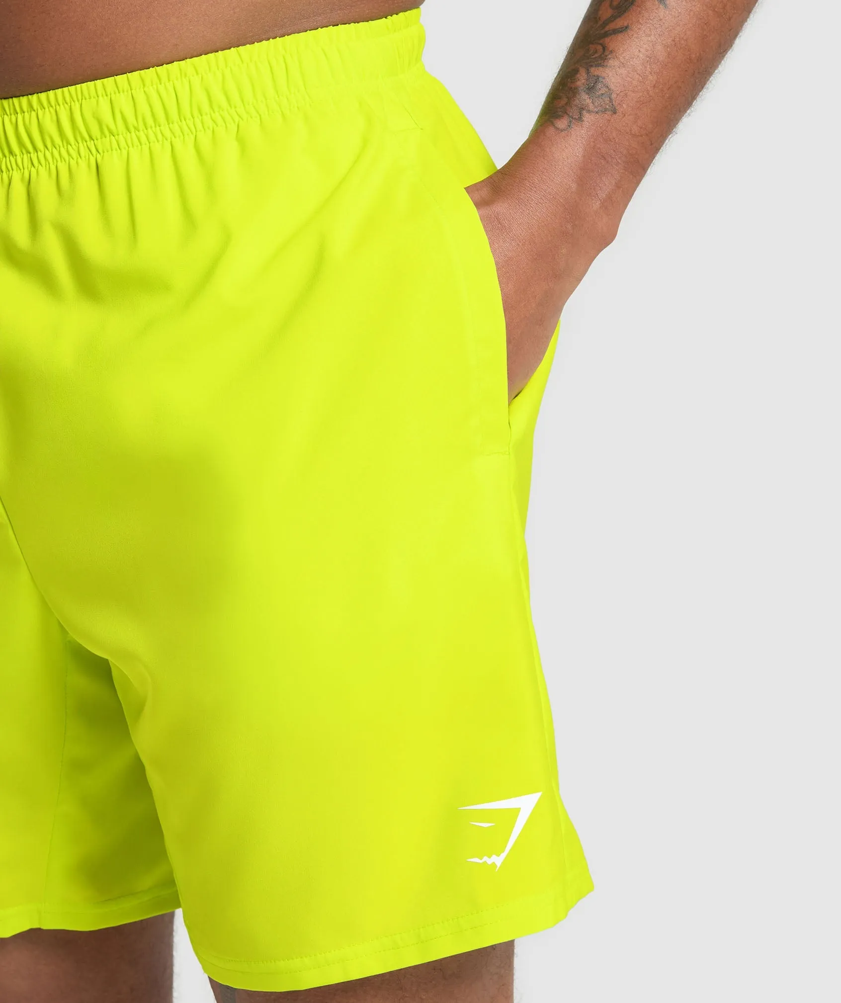 Gymshark Arrival 7" Shorts - Shock Green sold by Gymshark product image thumbnail 5