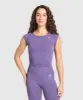 Gymshark Vital Seamless Scoop Neck Top - Functional Purple Marl sold by Gymshark