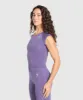 Gymshark Vital Seamless Scoop Neck Top - Functional Purple Marl sold by Gymshark