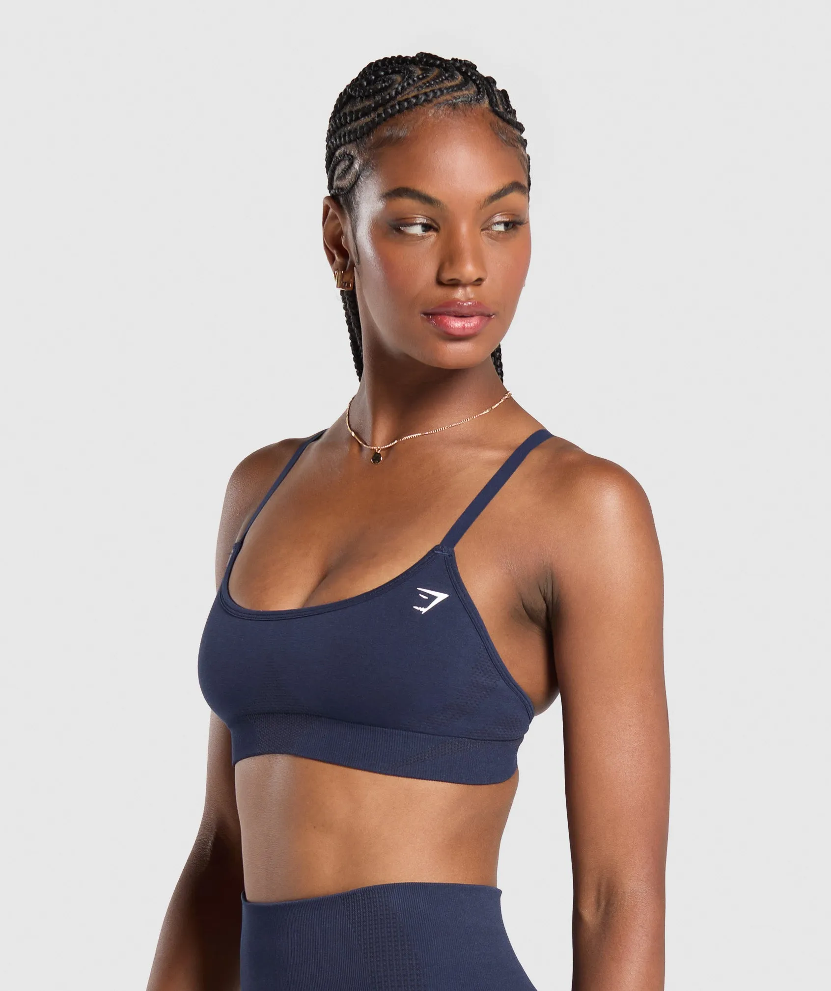 Gymshark Vital Sports Bra - Heavy Blue Marl sold by Gymshark product image thumbnail 2
