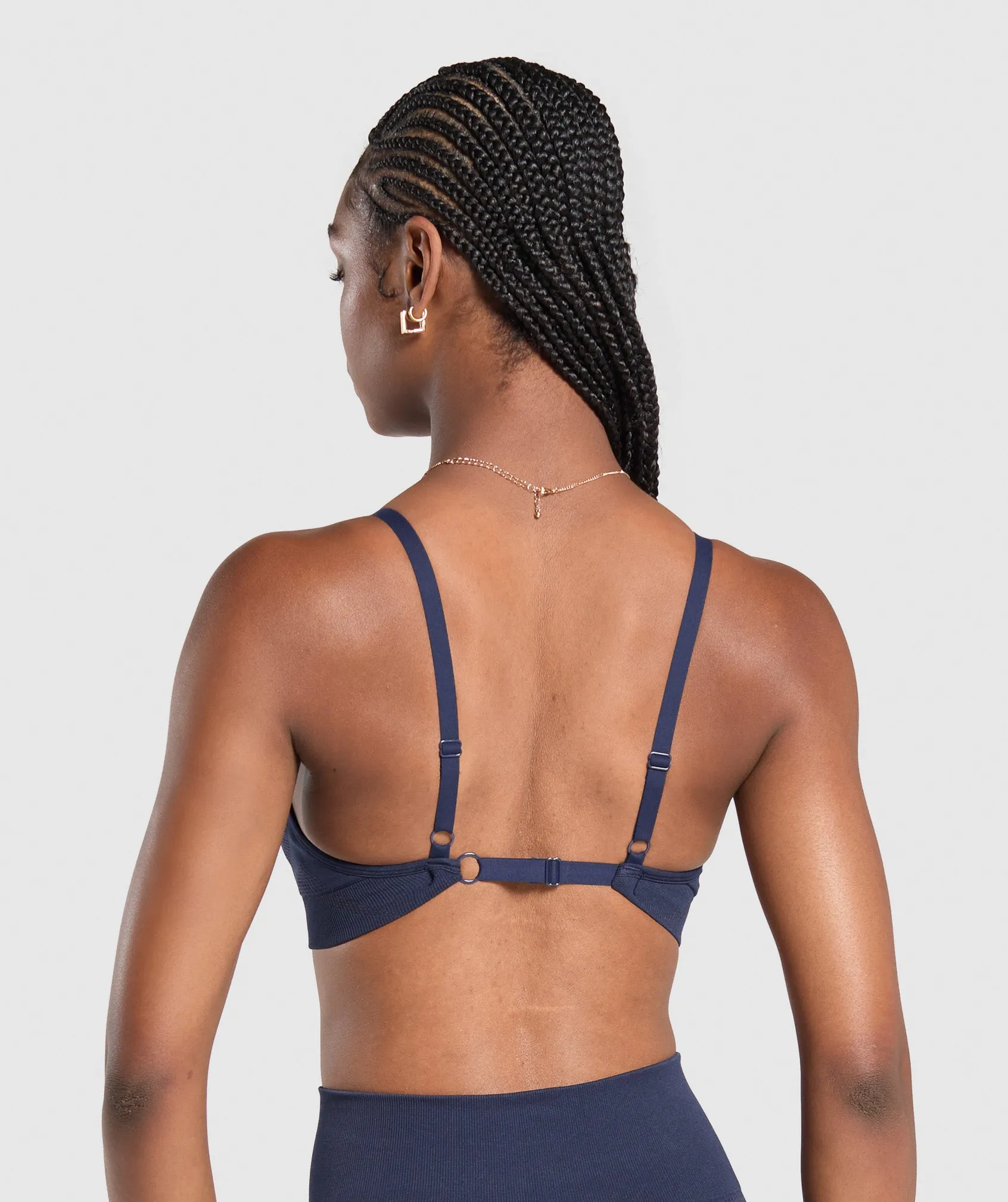Gymshark Vital Sports Bra - Heavy Blue Marl sold by Gymshark product image thumbnail 3