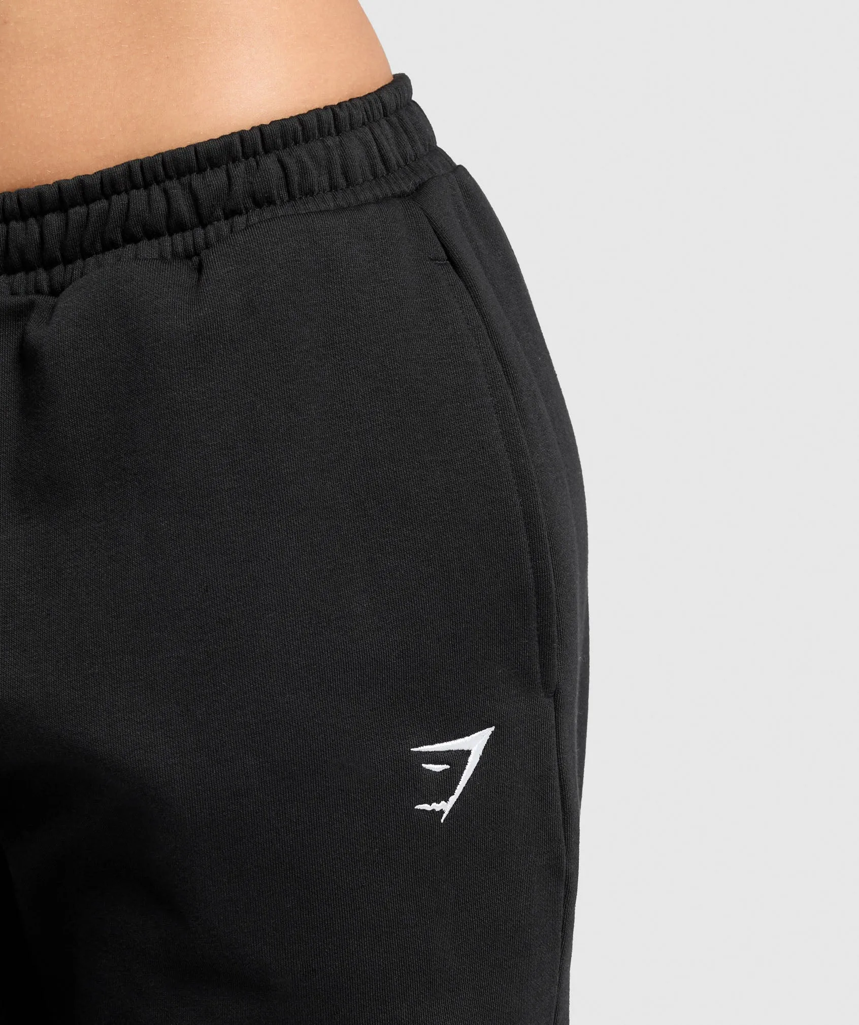 Gymshark Training Fleece Short Joggers - Black sold by Gymshark product image thumbnail 4