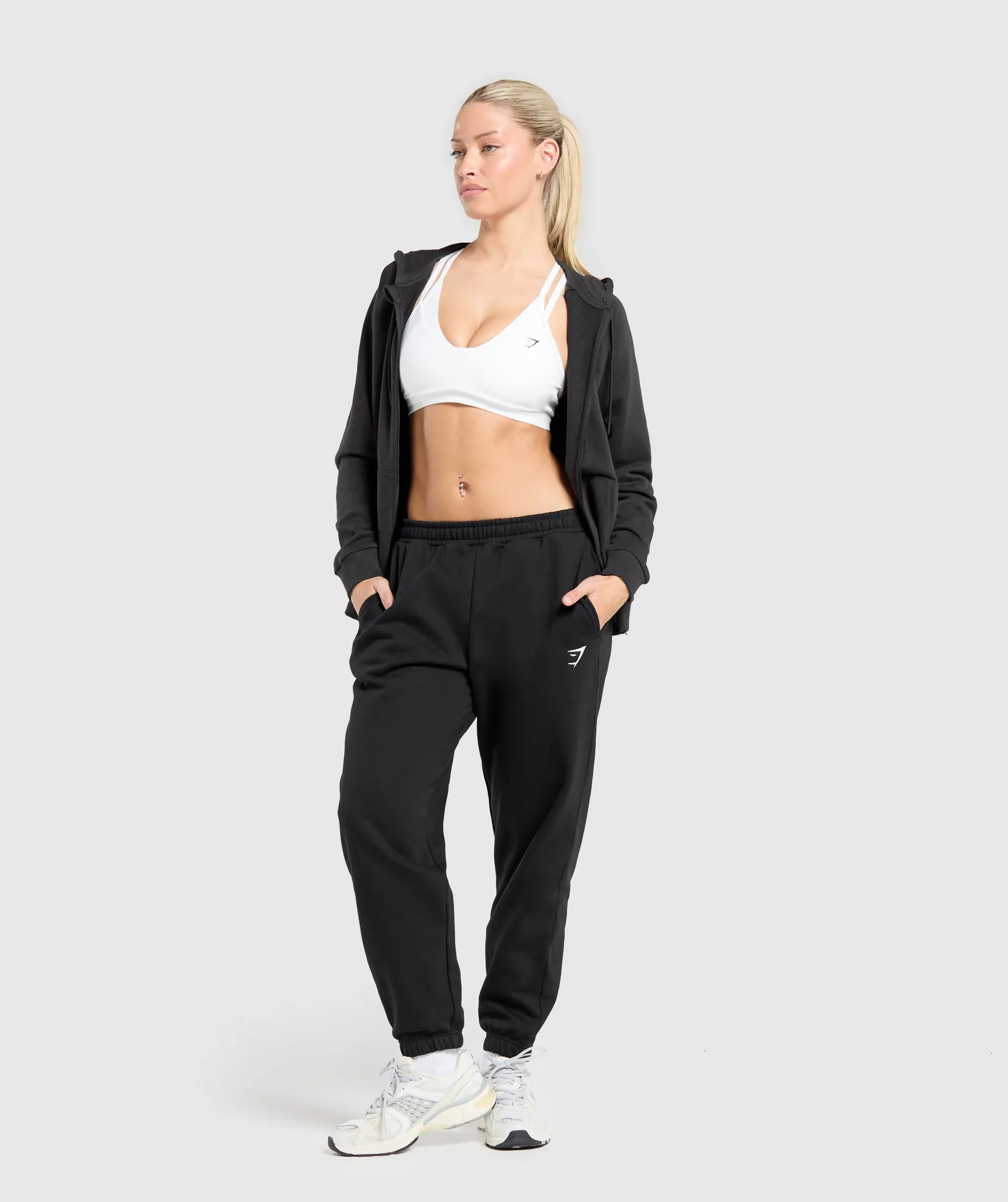Gymshark Training Fleece Short Joggers - Black sold by Gymshark product image thumbnail 5