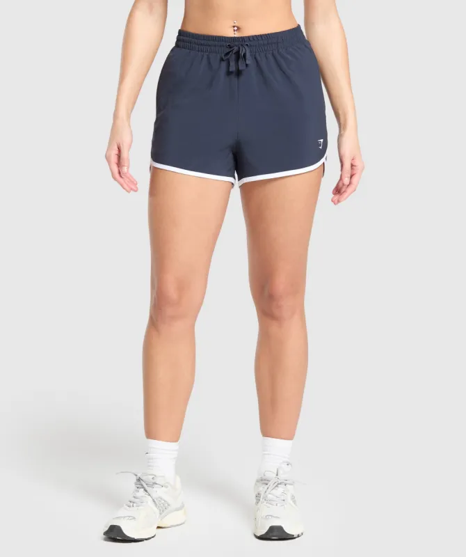 Gymshark Training Contrast Loose Shorts 2.5" - Heavy Blue sold by Gymshark