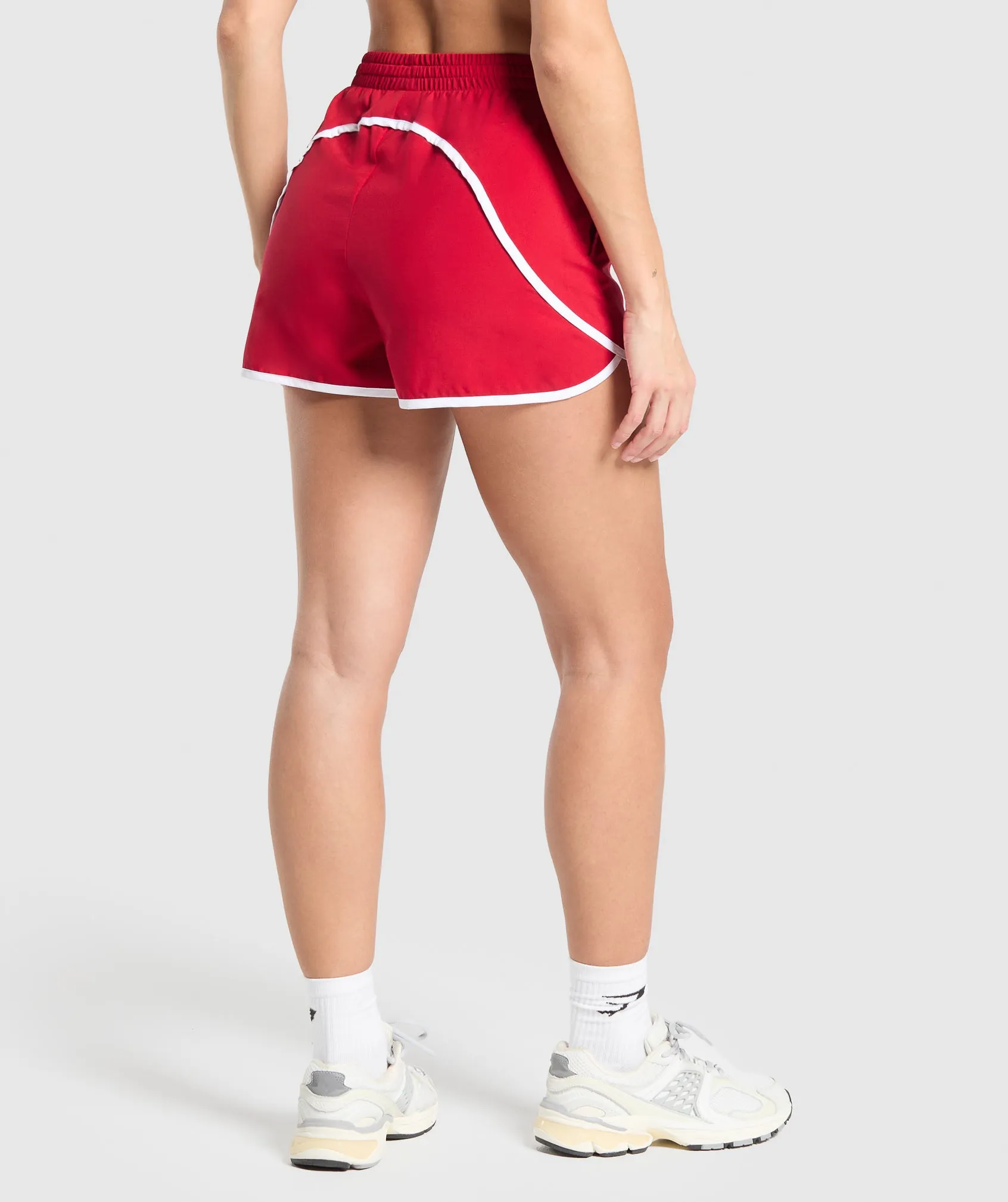 Gymshark Training Contrast Loose Shorts 2.5" - Carmine Red sold by Gymshark product image thumbnail 2