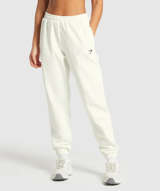 Gymshark Training Fleece Joggers - Soft White sold by Gymshark