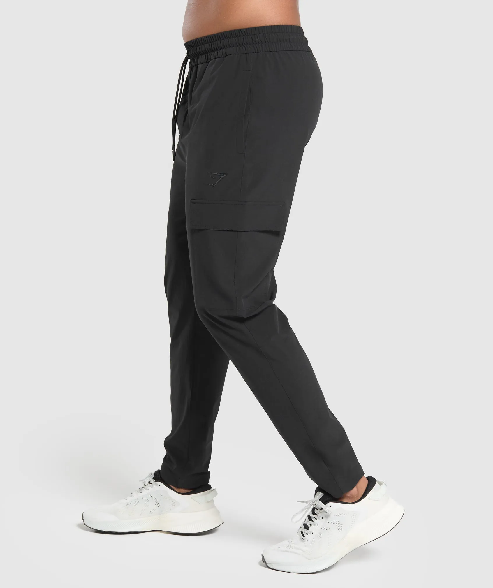 Gymshark Stretch Woven Cargo Pants - Black sold by Gymshark product image thumbnail 3