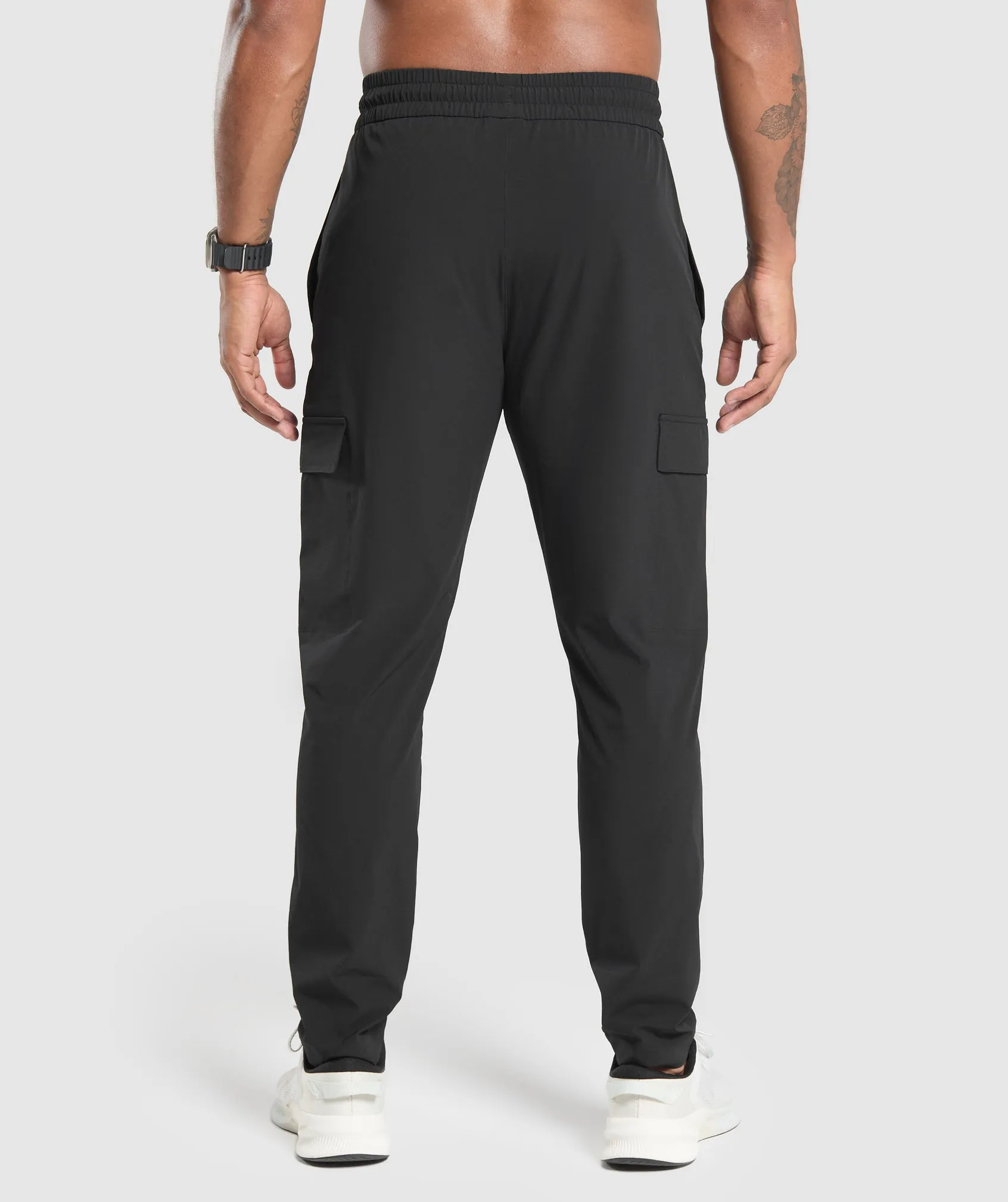 Gymshark Stretch Woven Cargo Pants - Black sold by Gymshark product image thumbnail 2