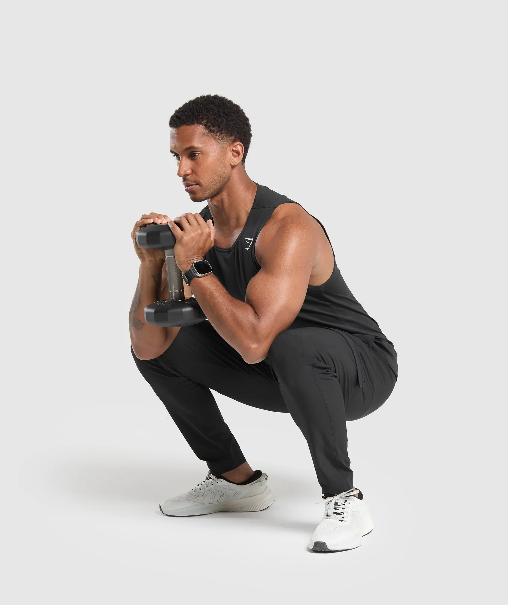 Gymshark Stretch Woven Cargo Pants - Black sold by Gymshark product image thumbnail 4