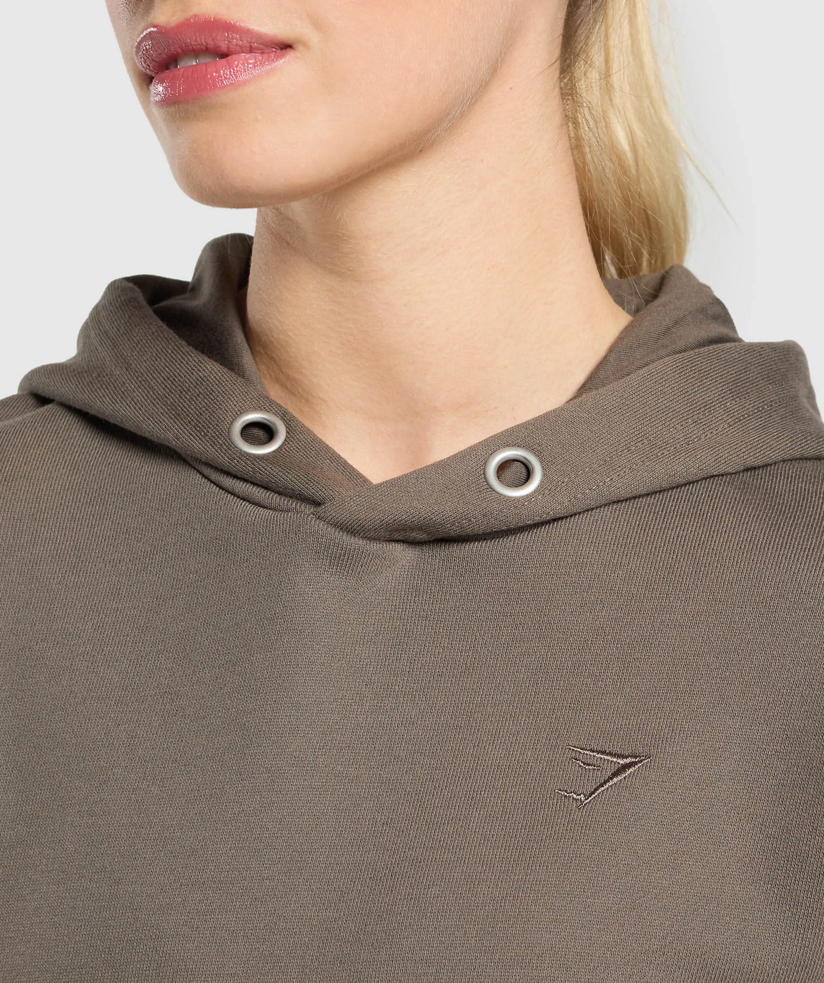 Gymshark Rest Day Sweats 2.0 Oversized Hoodie - Camo Brown sold by Gymshark product image thumbnail 5