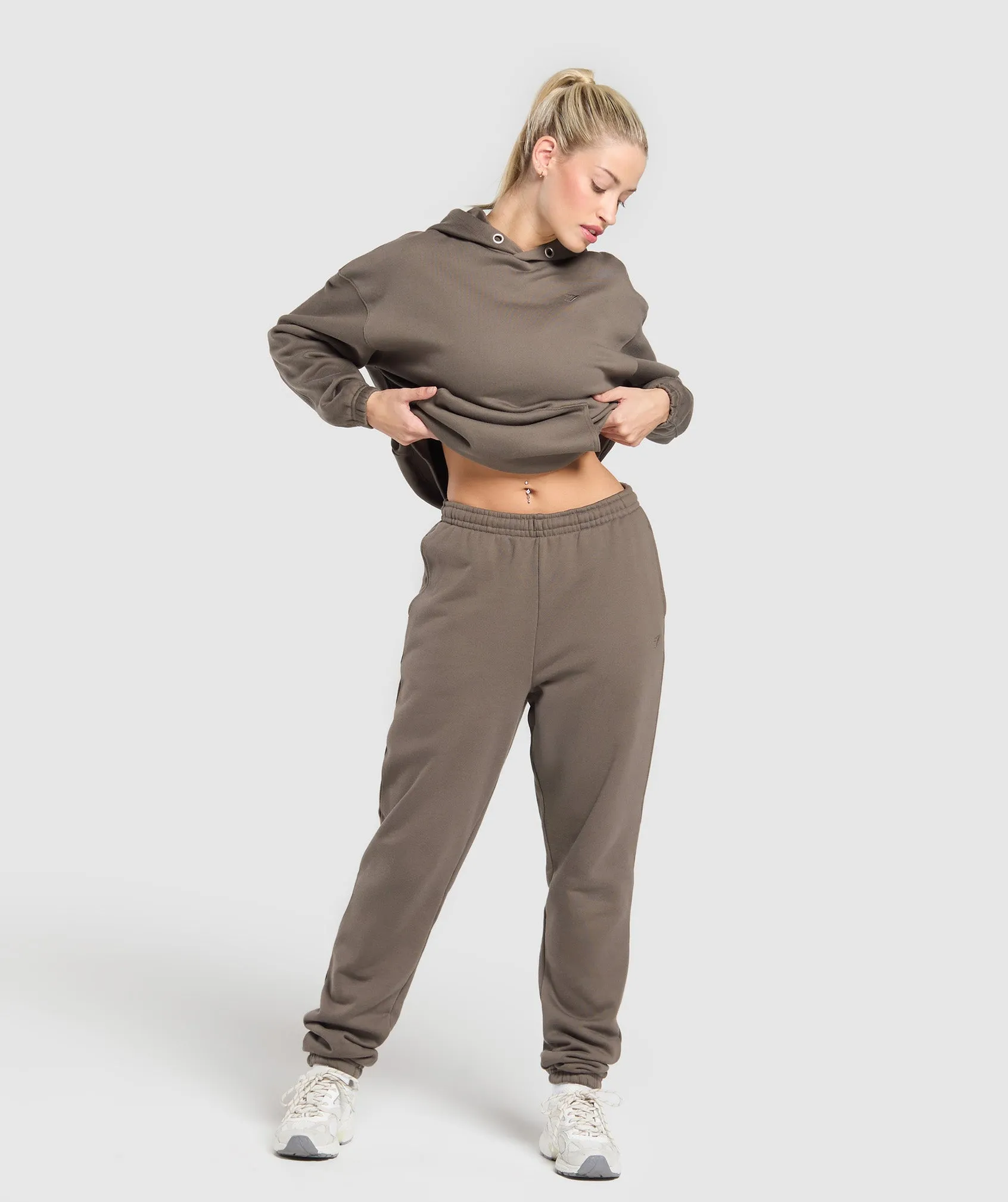 Gymshark Rest Day Sweats 2.0 Oversized Hoodie - Camo Brown sold by Gymshark product image thumbnail 4