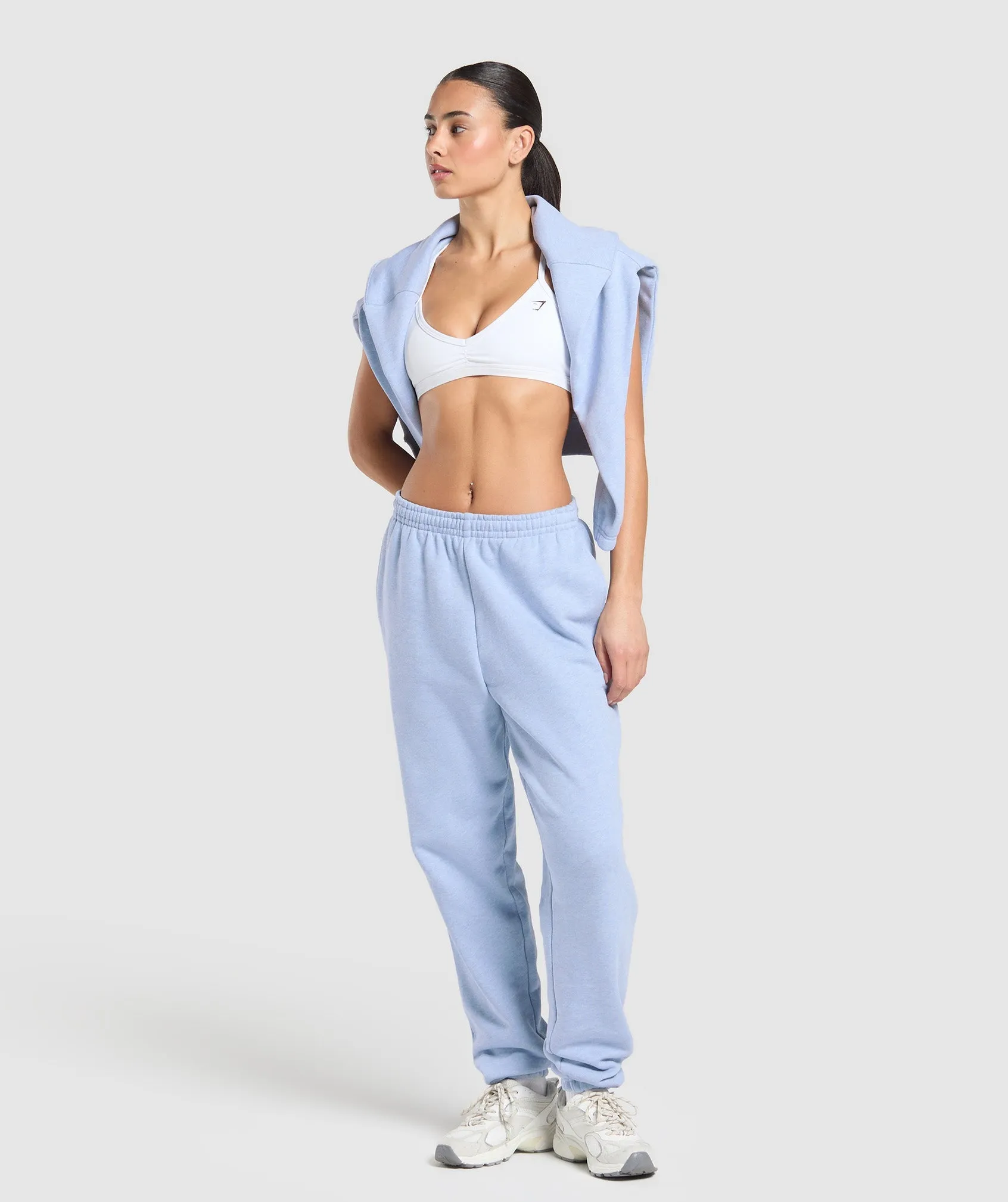 Gymshark Rest Day Sweats 2.0 Joggers - Bros Gentle Blue Marl sold by Gymshark product image thumbnail 5