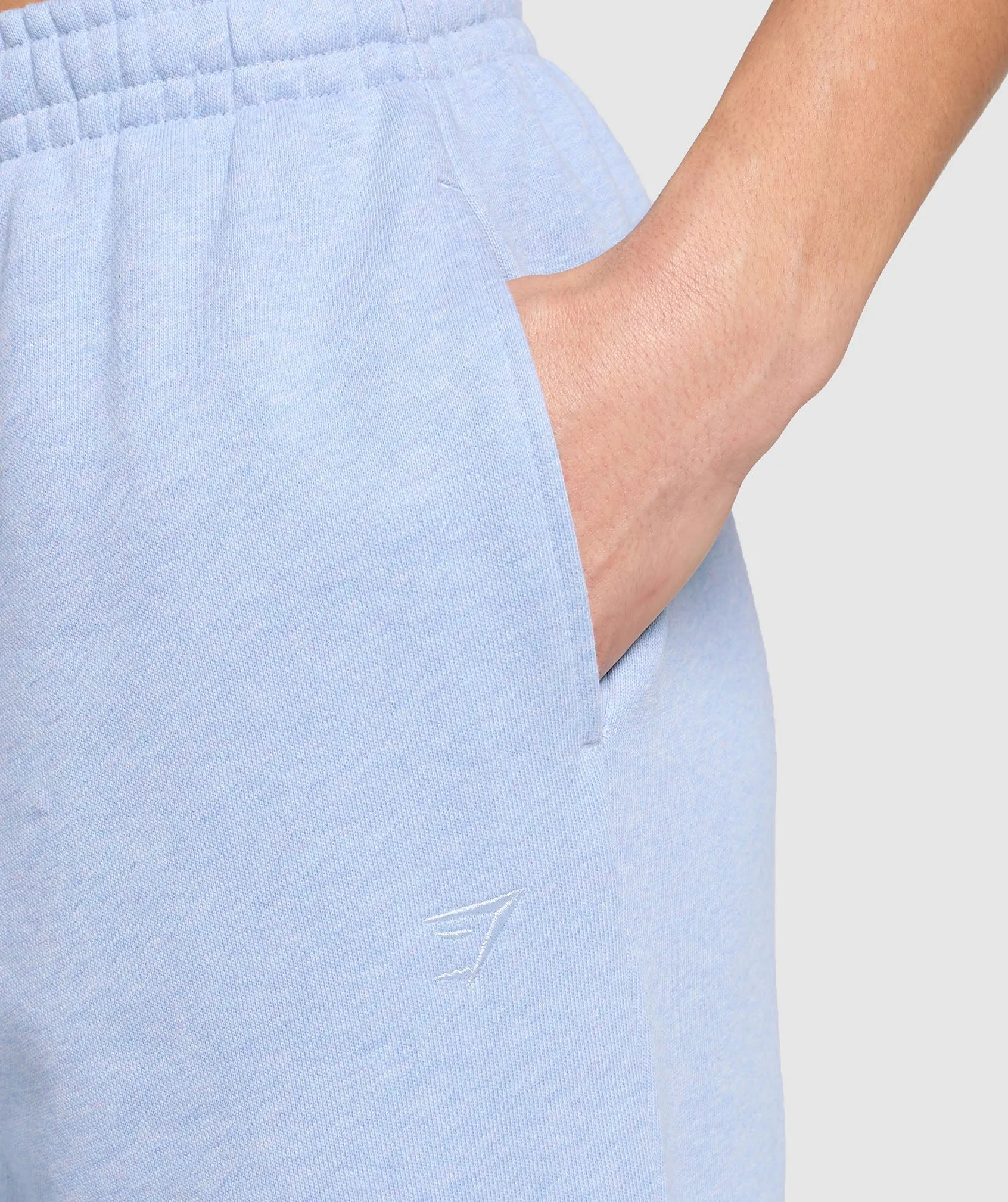 Gymshark Rest Day Sweats 2.0 Joggers - Bros Gentle Blue Marl sold by Gymshark product image thumbnail 4