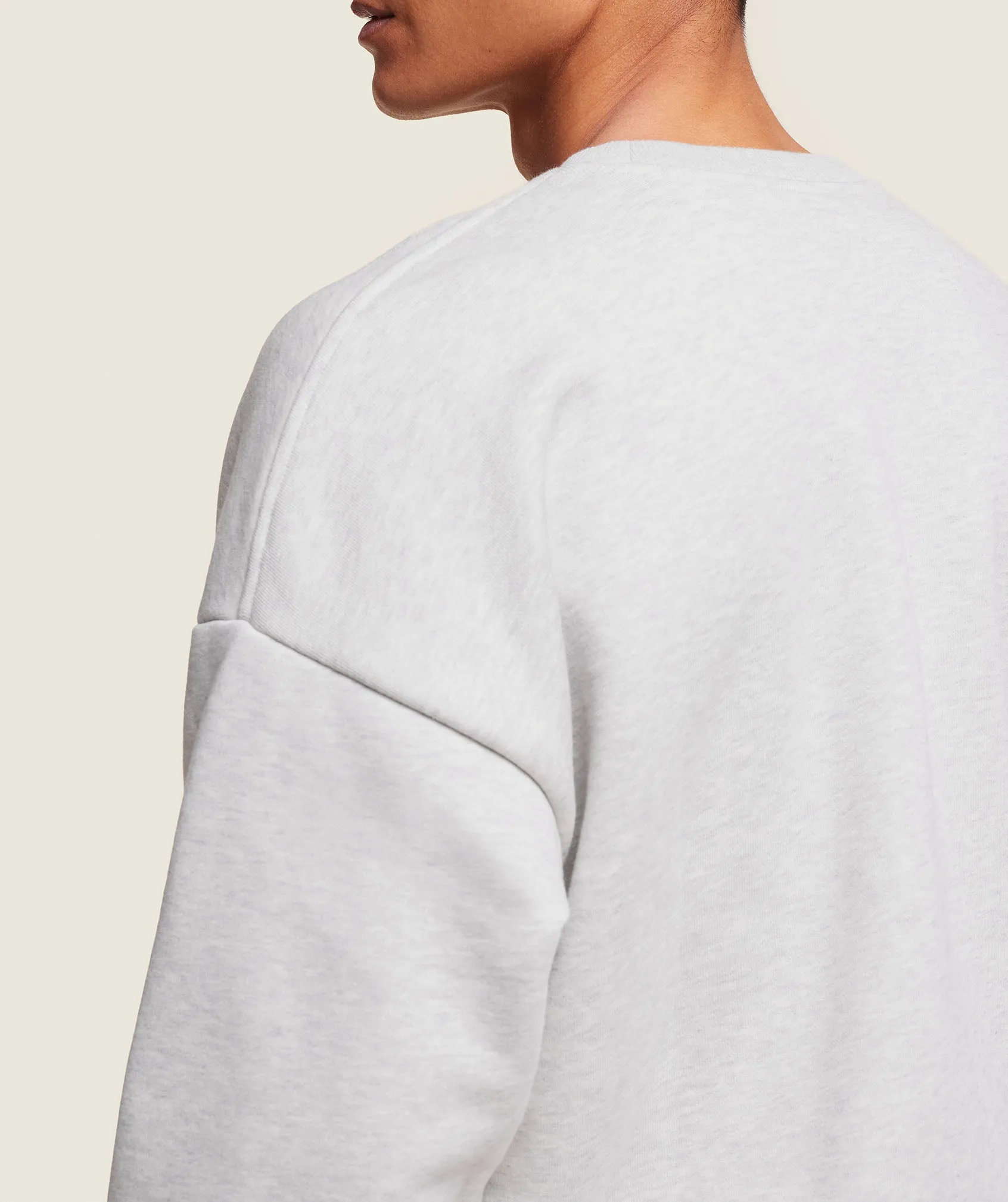 Gymshark Phys Ed Crew - Light Grey Marl sold by Gymshark product image thumbnail 5