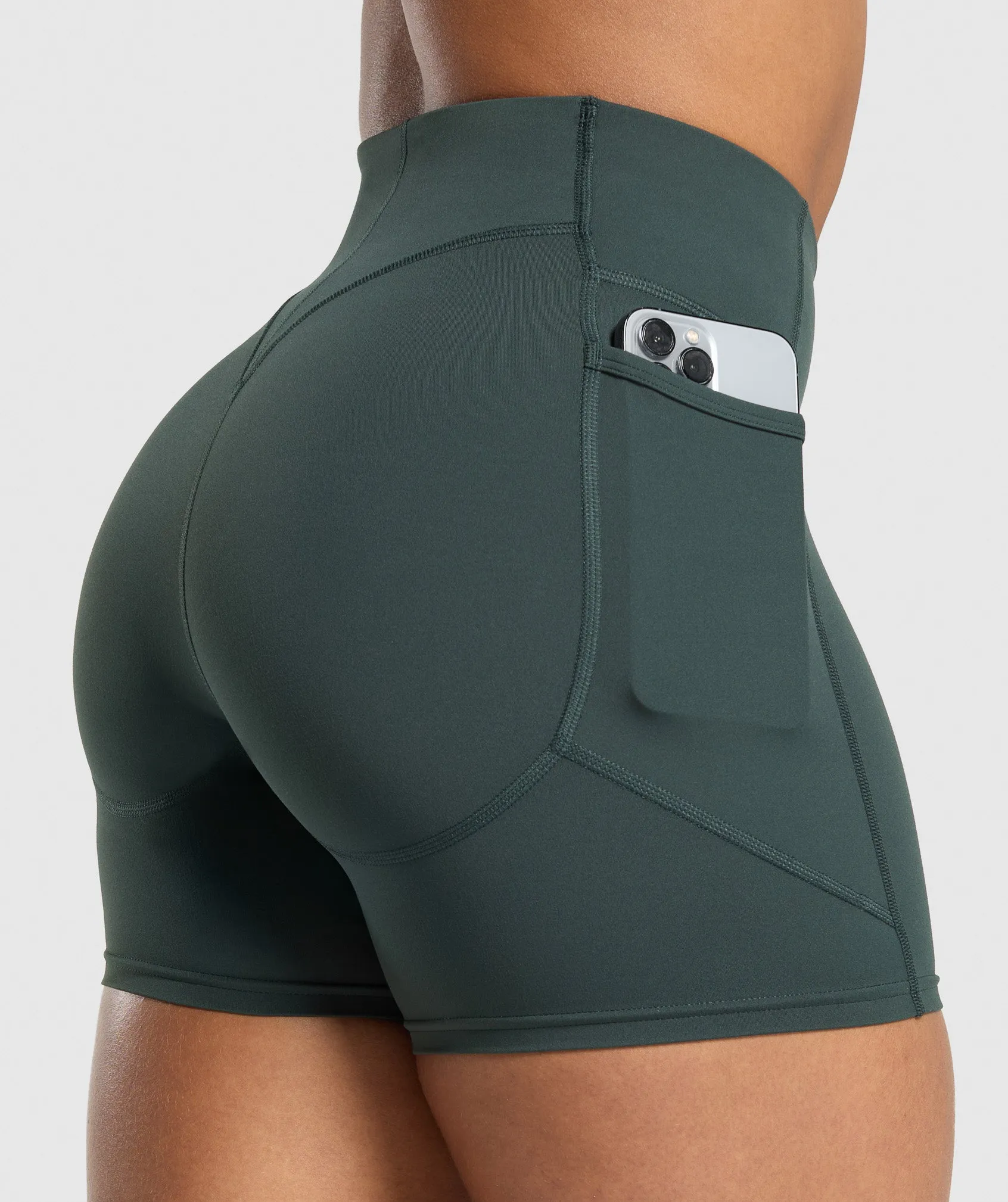 Gymshark Lifting Pocket Shorts - Darkest Teal sold by Gymshark product image thumbnail 5