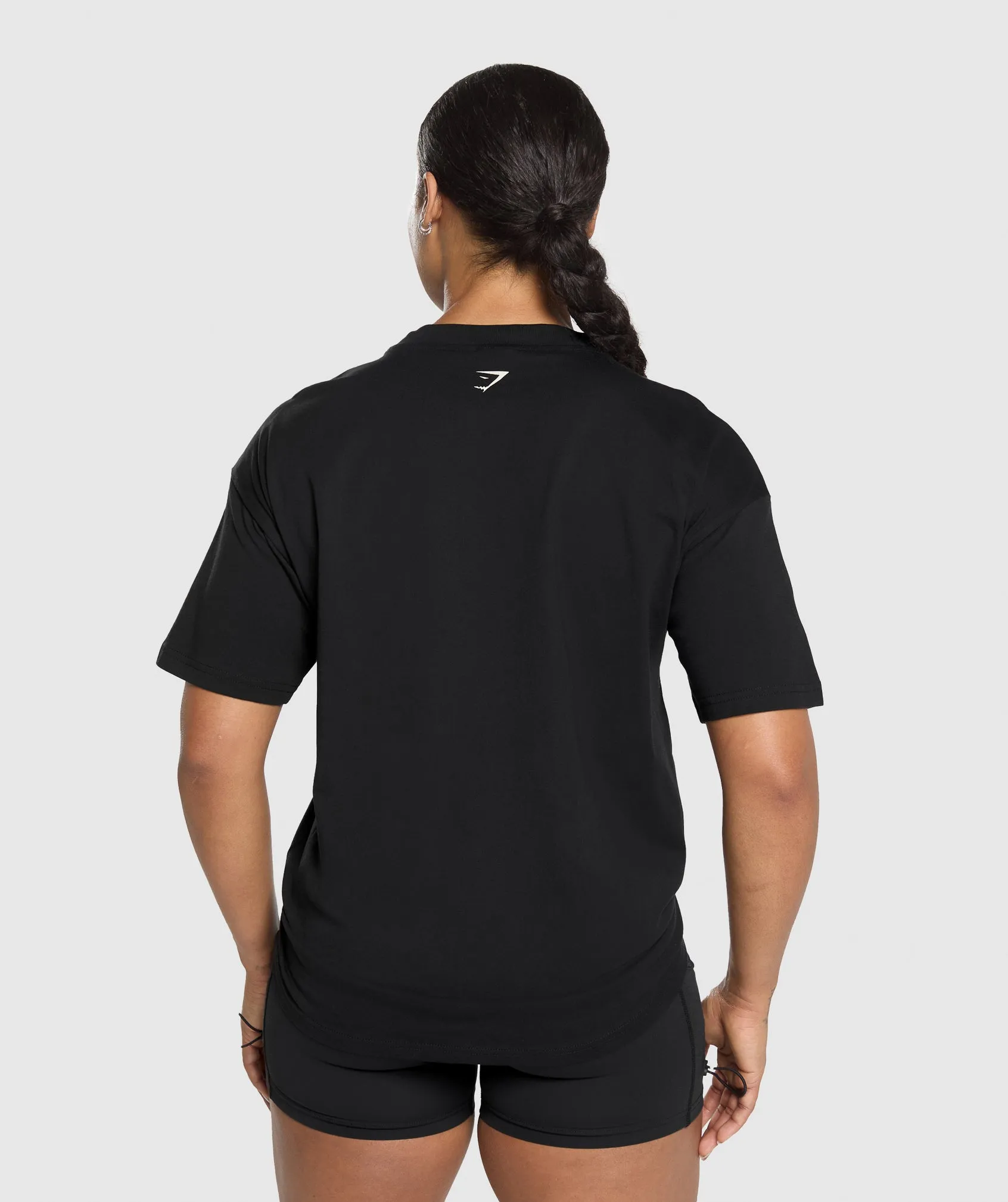 Gymshark Lifting Essentials Graphic Oversized T-Shirt - Black sold by Gymshark product image thumbnail 2