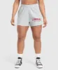 Gymshark Lifting Essentials Graphic Brushed 4' Shorts - Light Grey Core Marl sold by Gymshark