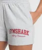 Gymshark Lifting Essentials Graphic Brushed 4' Shorts - Light Grey Core Marl sold by Gymshark