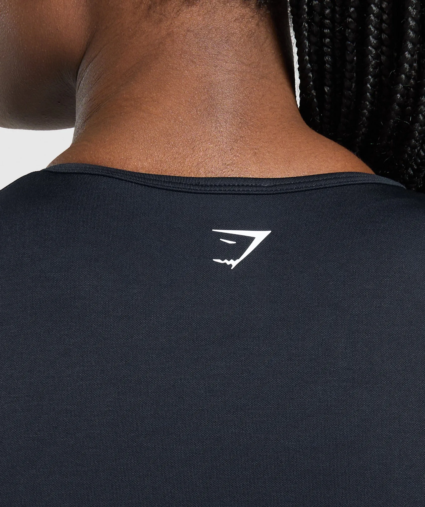 Gymshark Lift Seamless Zip Up Jacket - Midnight Blue/Black Marl sold by Gymshark product image thumbnail 5