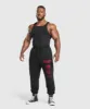 Gymshark Global Lifting Oversized Essential Joggers - Black/Conditioning Red sold by Gymshark