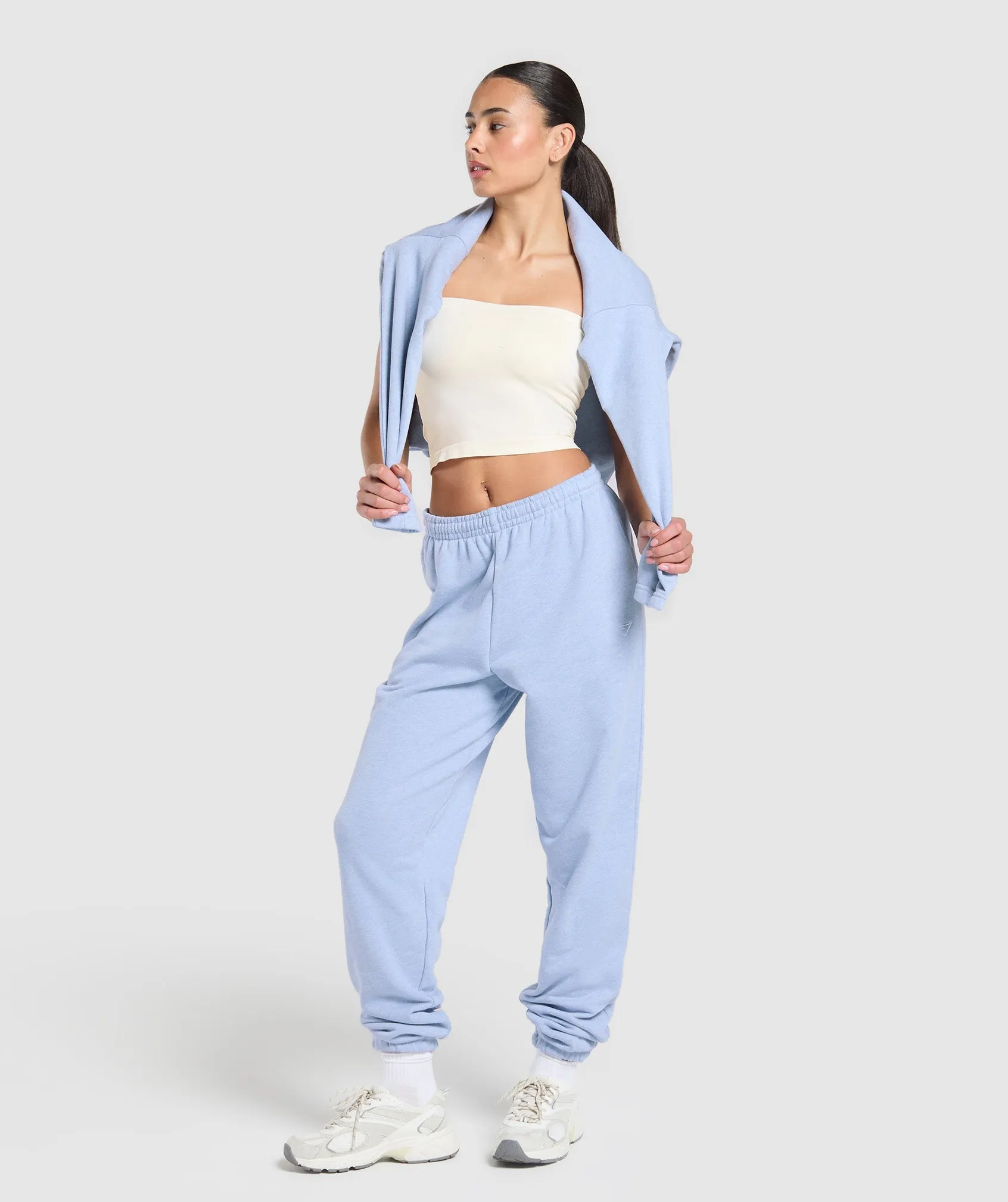 Gymshark Everyday Seamless Midi Tube Top - Soft White sold by Gymshark product image thumbnail 5