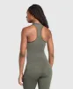 Gymshark Everyday Seamless Tight Fit Tank - Strength Green sold by Gymshark