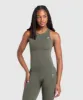 Gymshark Everyday Seamless Tight Fit Tank - Strength Green sold by Gymshark