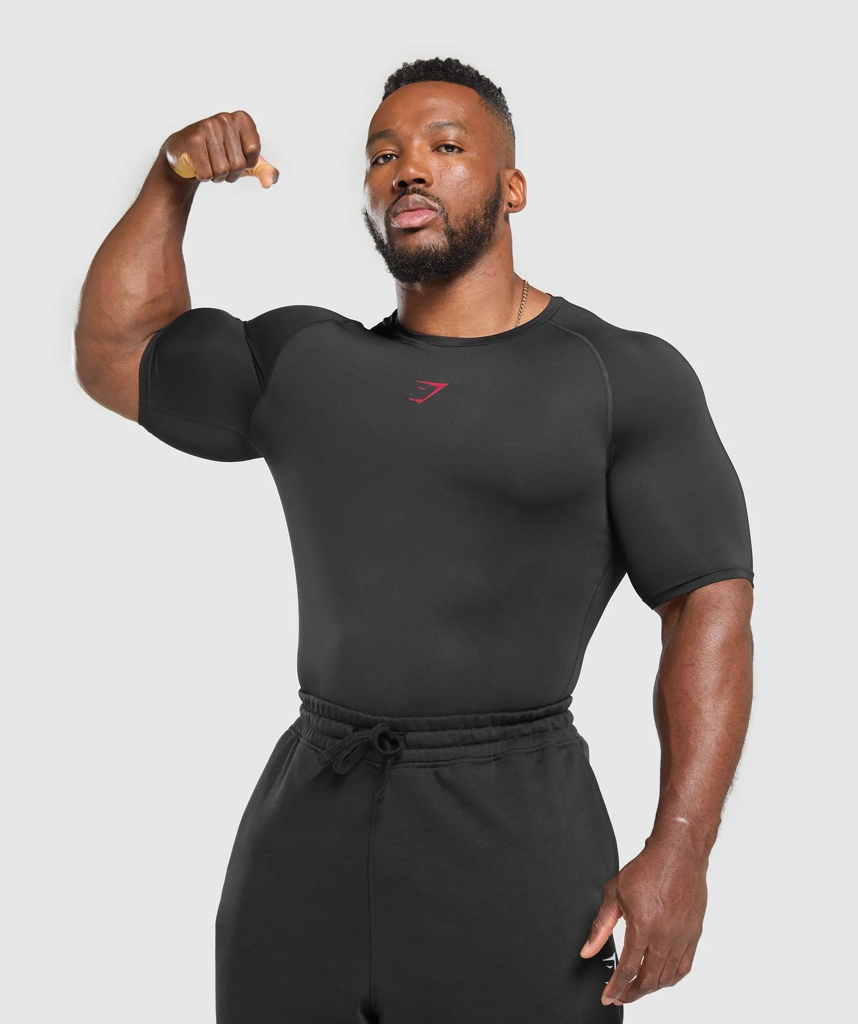 Gymshark Element T-Shirt - Black sold by Gymshark product image thumbnail 4