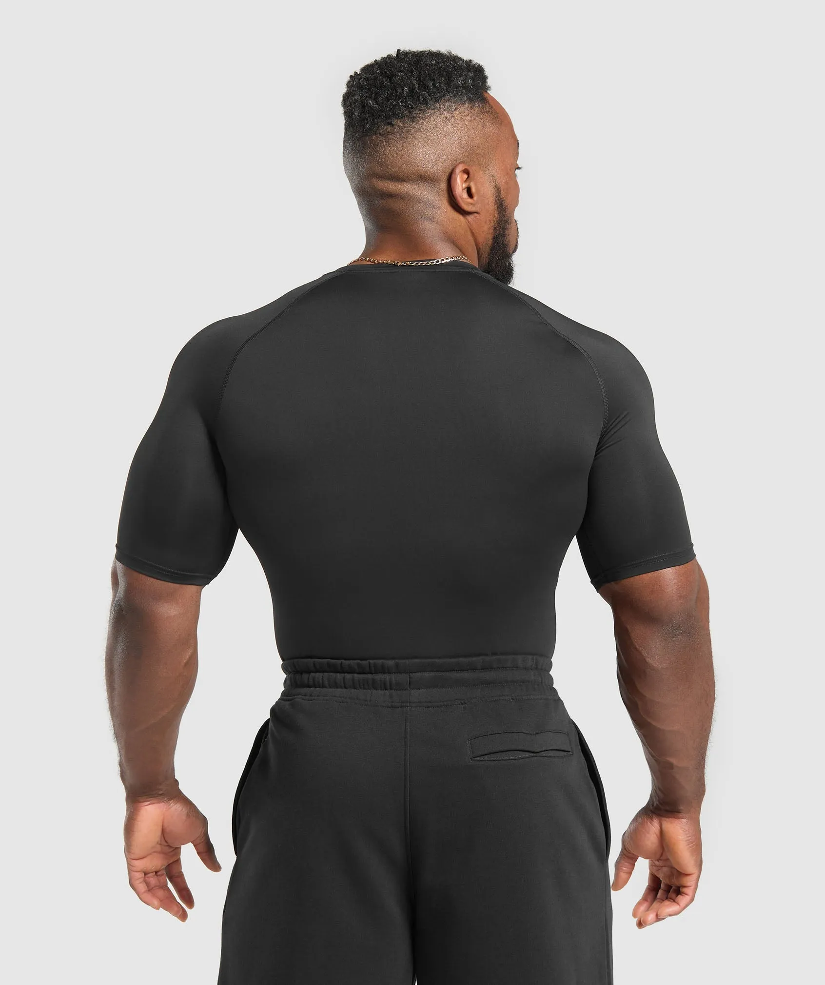 Gymshark Element T-Shirt - Black sold by Gymshark product image thumbnail 2