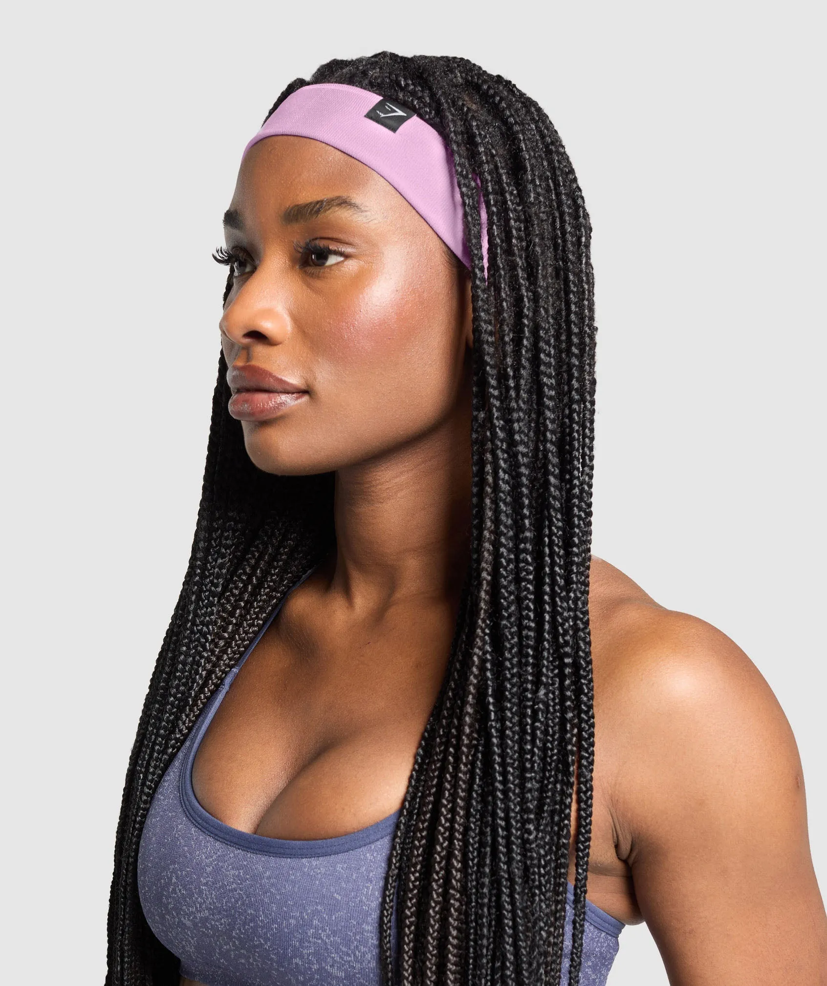 Gymshark Diffuse Single Layer Sweat Headband - Sour Pink sold by Gymshark