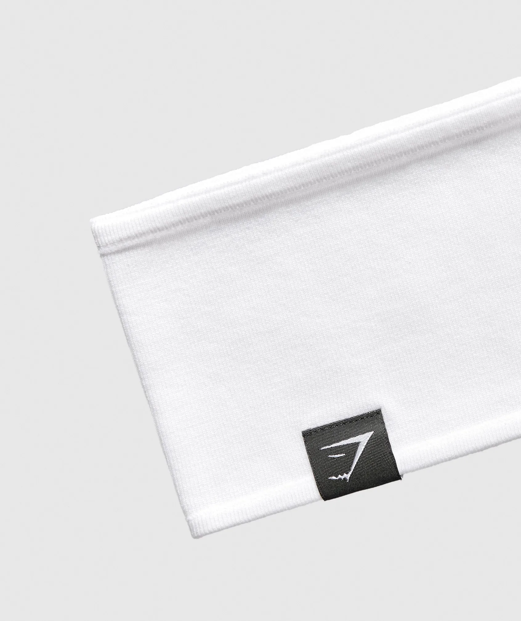 Gymshark Diffuse Single Layer Sweat Headband - White sold by Gymshark product image thumbnail 3