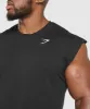 Gymshark Critical Cut Off Tank - Black sold by Gymshark