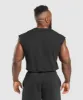 Gymshark Critical Cut Off Tank - Black sold by Gymshark