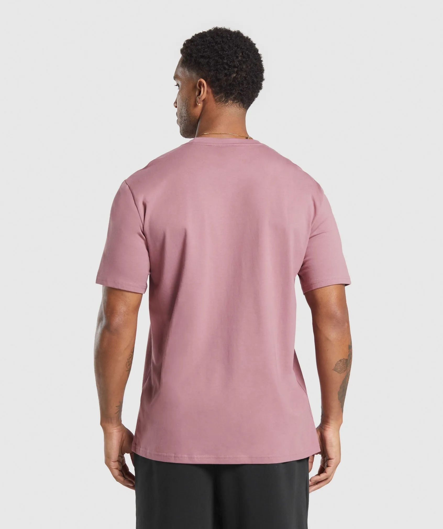 Gymshark Crest T-Shirt - Calm Pink sold by Gymshark product image thumbnail 2