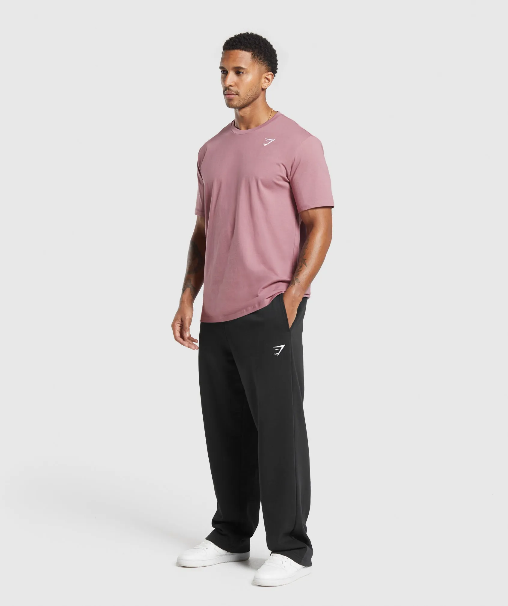 Gymshark Crest T-Shirt - Calm Pink sold by Gymshark product image thumbnail 4