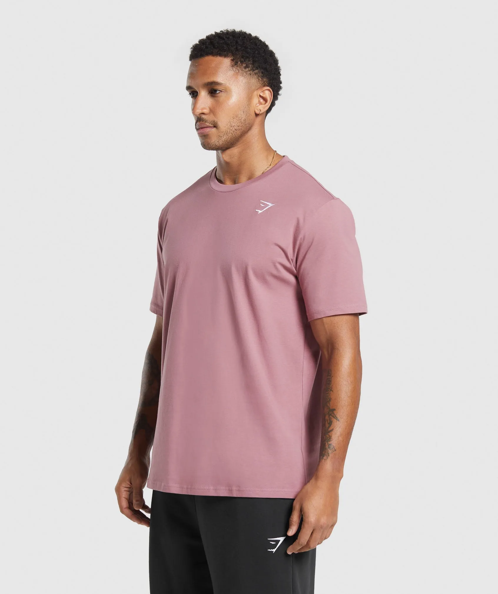 Gymshark Crest T-Shirt - Calm Pink sold by Gymshark product image thumbnail 3
