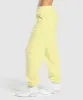 Gymshark Cosy Fleece Joggers - Refresh Yellow sold by Gymshark