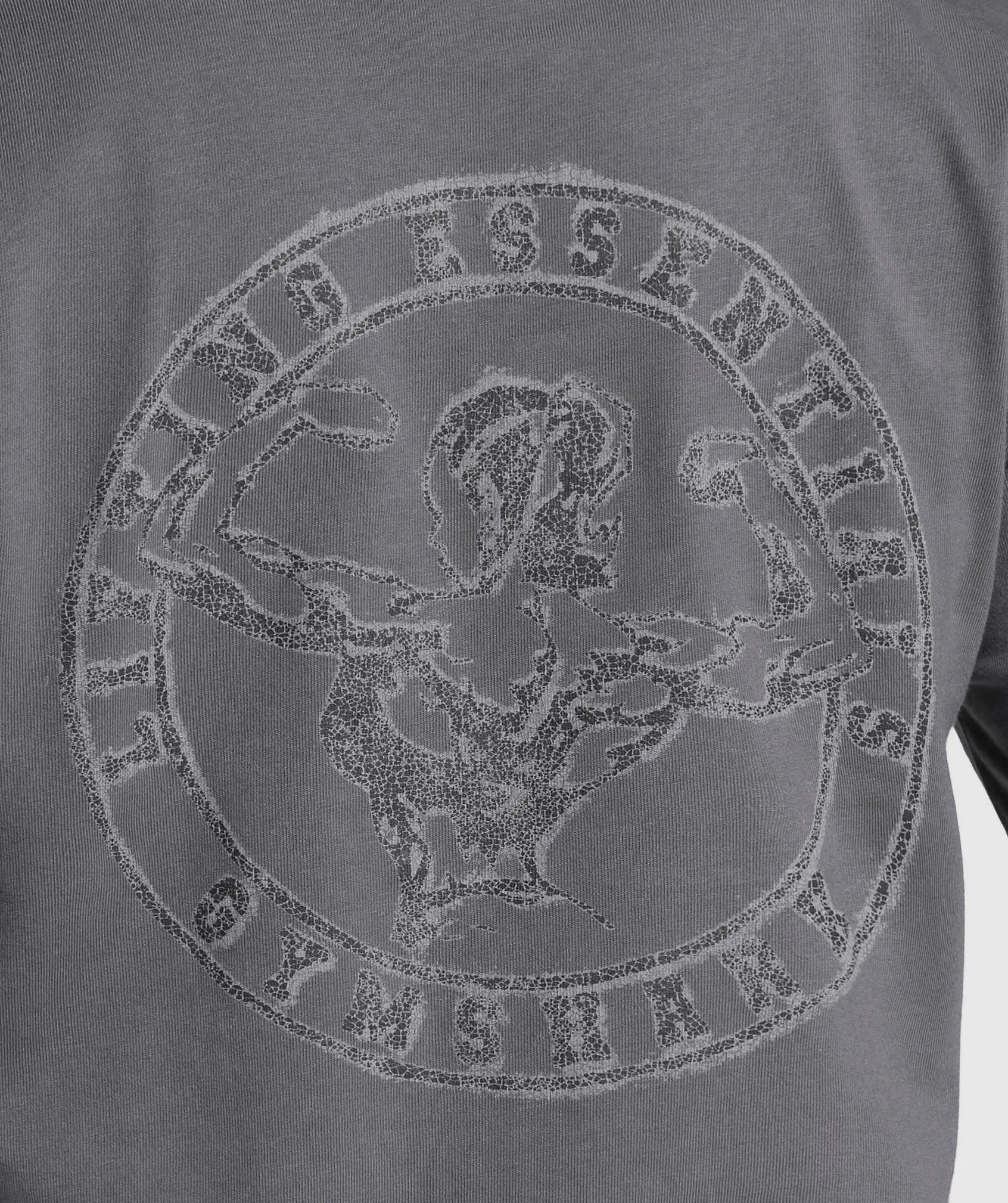 Gymshark Back Gains Graphic Oversized Tee - Graphite Grey sold by Gymshark product image thumbnail 5