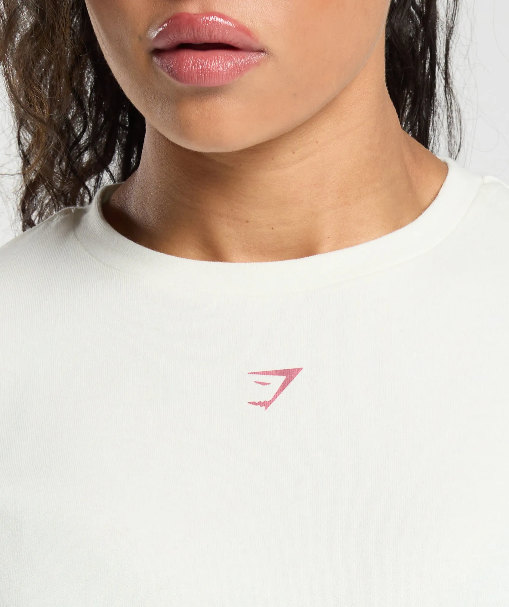 Gymshark Back Gains Graphic Oversized Tee - Soft White sold by Gymshark product image thumbnail 4