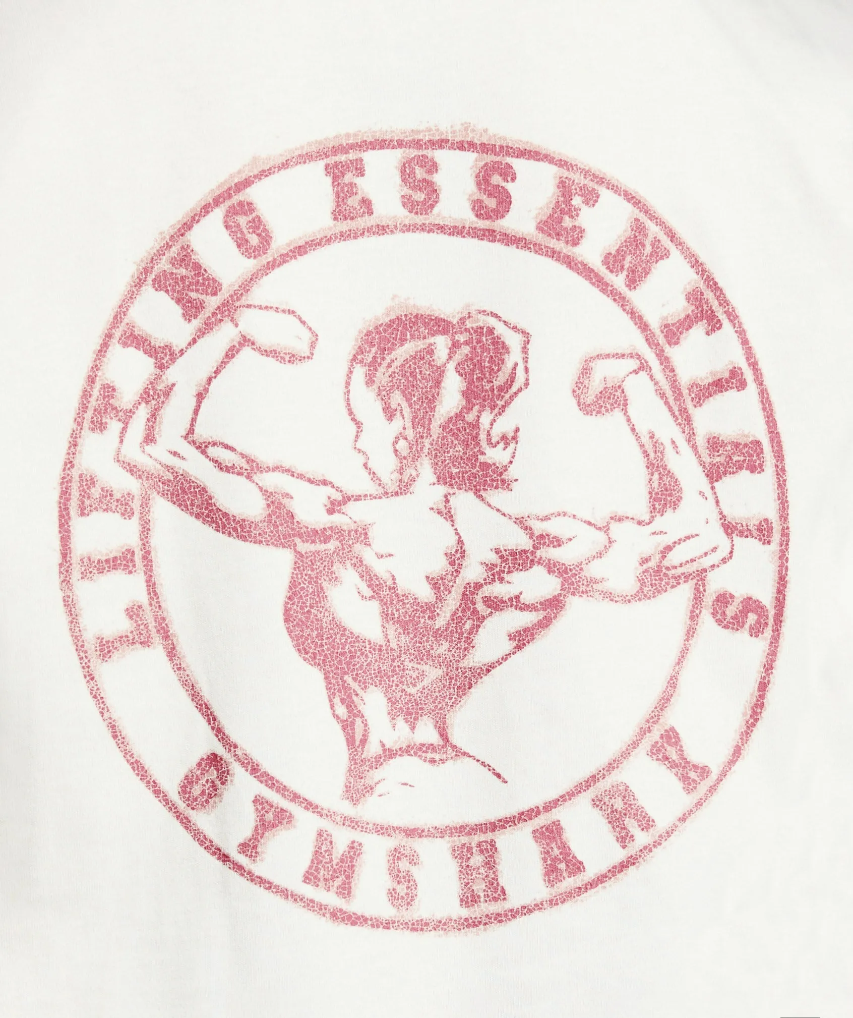 Gymshark Back Gains Graphic Oversized Tee - Soft White sold by Gymshark product image thumbnail 5