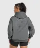 Gymshark Back Gains Graphic Hoodie - Graphite Grey sold by Gymshark